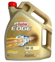 Automašīnu motoreļļa Castrol EDGE 5 L 0W30 цена и информация | Моторное масло | 220.lv