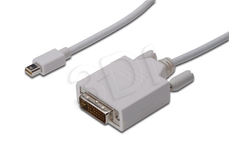 ASSMANN Displayport 1.1a Adapter Cable miniDP M (plug)/DVI-D (24+1) M (plug) 2m цена и информация | Adapteri un USB centrmezgli | 220.lv