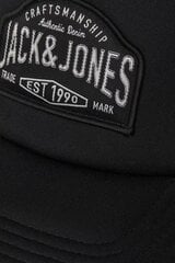 Cepure Jack &amp; Jones 12259213BLACK-OS cena un informācija | Vīriešu cepures, šalles, cimdi | 220.lv