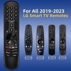 Для удаленной замены LG TV, для всех 2019-2023 LG Remote Control для LG Smart TV, для LG Magic Remote MR22/23GA с функцией голоса и уколов. Для LG TV ThinQ OLED WebOS UHD 4K. цена и информация | Аксессуары для телевизоров и Smart TV | 220.lv