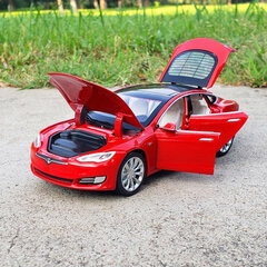 Halolo New1:32 MODEL X MODEL3 Sakausējuma automašīnu modelis Sliedes un rotaļlietu transportlīdzekļi Rotaļu automašīnas Bērnu rotaļlietas bērniem Dāvanas zēnu rotaļlieta цена и информация | Коллекционные модели автомобилей | 220.lv