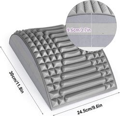 Массажер для спины и шеи EUBSWA серый 30 x 24,5 см цена и информация | Аксессуары для массажа | 220.lv