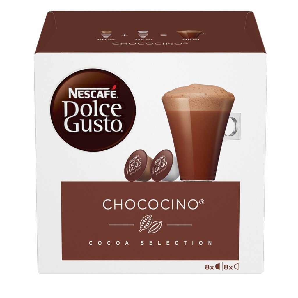 Kafija NESCAFE DOLCE GUSTO Chococino, 16 kaps., 270g цена и информация | Kafija, kakao | 220.lv