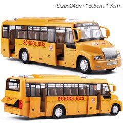 1/50 SETRA Luksusa autobusu autobusu rotaļlietu automašīna, kas izgatavota no miniatūra modeļa, atvelkam skaņas un gaismas izglītojošas kolekcijas dāvana zēniem bērniem цена и информация | Коллекционные модели автомобилей | 220.lv