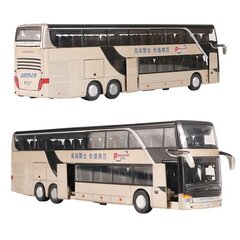 1/50 SETRA Luksusa autobusu autobusu rotaļlietu automašīna, kas izgatavota no miniatūra modeļa, atvelkam skaņas un gaismas izglītojošas kolekcijas dāvana zēniem bērniem цена и информация | Коллекционные модели автомобилей | 220.lv