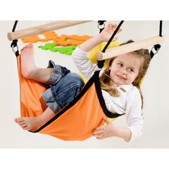 Bērnu šūpuļtīkls Amazonas Kid's Swinger Yellow, oranžs цена и информация | Гамаки | 220.lv