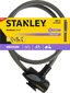 Velosipēda atslēgas slēdzene ar kabeli S755-203 STANLEY cena un informācija | Velo slēdzenes | 220.lv