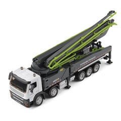 Huina 1709 Alloy Trucks Model 1/50 Cars Crane Rotaļlieta Betona sūknis Truck Toy Simulation Engineering Construction Rotaļlietas zēniem cena un informācija | Kolekcionējamie modeļi | 220.lv