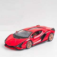 1/18 Lambor Car Model Leoy Diecast Boys Rotaļlieta SIAN FKP37 Supercar 4 Durvis Atvērts Ar Light Collections Bērnu rotaļlieta цена и информация | Коллекционные модели автомобилей | 220.lv