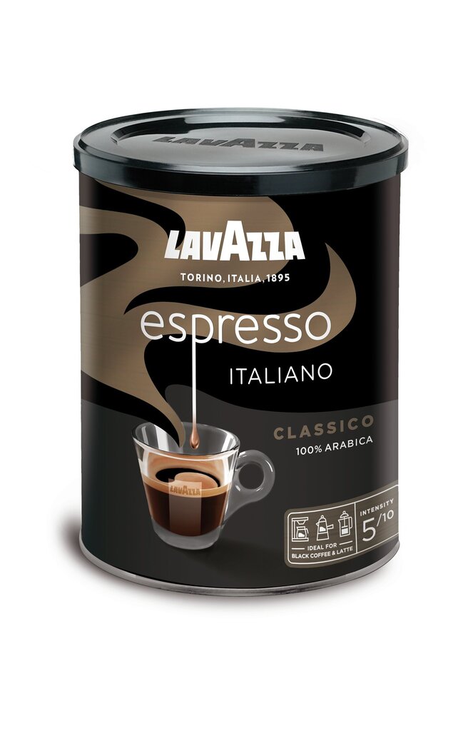 Maltā kafija Lavazza Espresso, bundžā 250g cena un informācija | Kafija, kakao | 220.lv