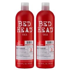 Набор для ухода за сильно поврежденными волосами Tigi Bed Head Resurrection: шампунь 750 мл + бальзам 750 мл цена и информация | Шампуни | 220.lv