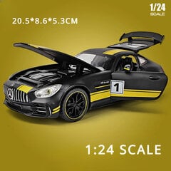 Liels izmērs 1:18 Mēroga GT R Zaļais dēmons Super Auto modelis Sliežu lādes Rotaļlietas Transportlīdzekļi Bērniem Zēniem Dzimšanas dienas Dāvana Mājas Noformējums cena un informācija | Kolekcionējamie modeļi | 220.lv