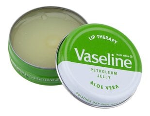Vaseline Lip Therapy Aloe Vera бальзам для губ 20 г цена и информация | Помады, бальзамы, блеск для губ | 220.lv