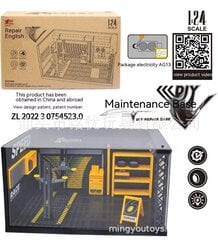 1:24 1:32 Mērogs Apgaismojums Autostāvvietas montāžas Rotaļlieta DlY Scene Collection Displejs DiecastAlloy Modelis Auto Garāža Rotaļlieta Bērniem Dāvana цена и информация | Коллекционные модели автомобилей | 220.lv