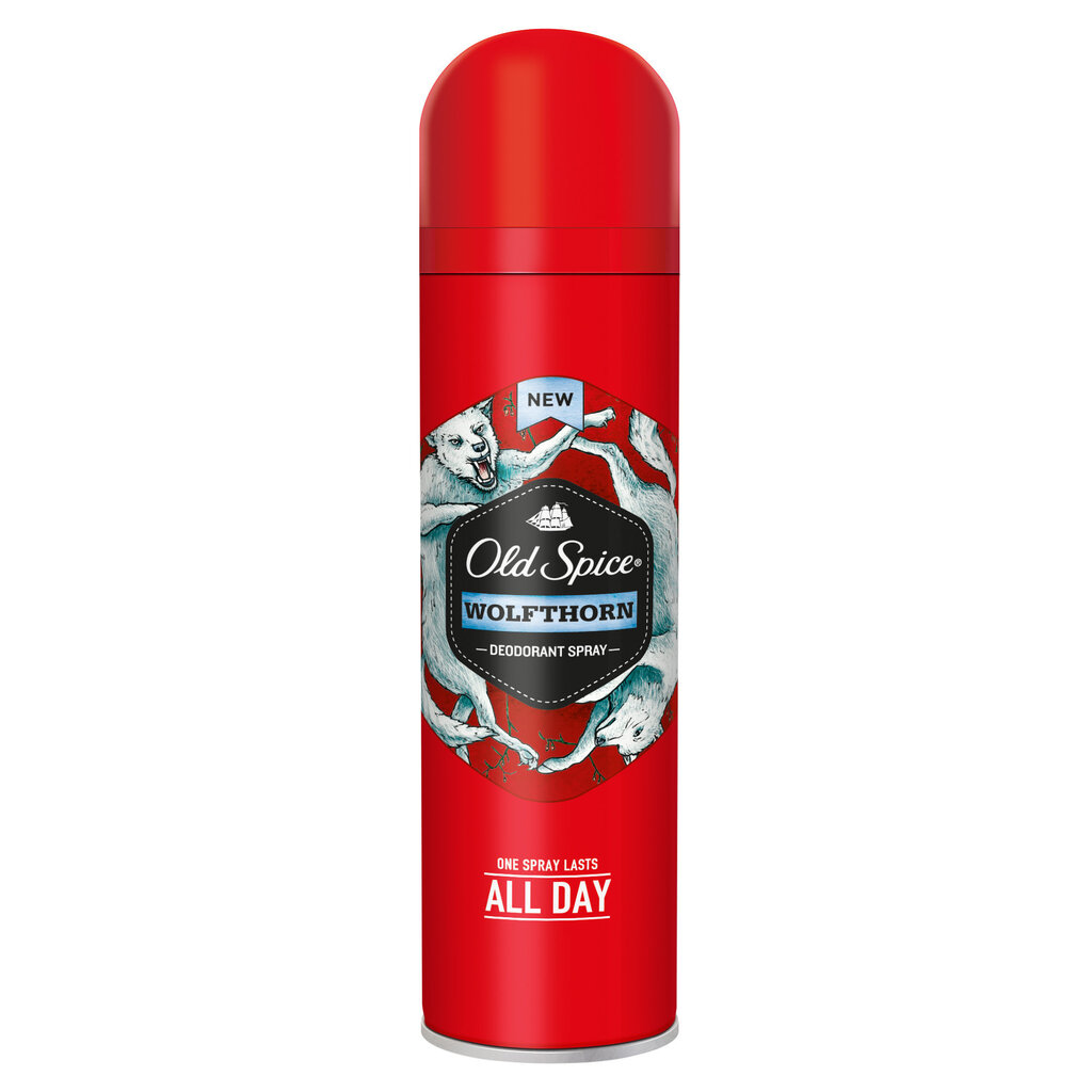Dezodorants Spray vīriešiem Wolf Thorn (Dezodorants Body Spray) 150 ml cena un informācija | Dezodoranti | 220.lv