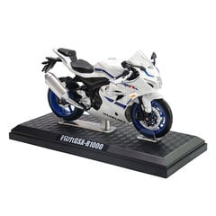 CCA 1:12 SUZUK GSX-R1000 ar bāzes sakausējuma spiedienlietas automašīnas motocikla modeli, rotaļlietu dāvanu pasniegšanu, spiedienlieta statiskā motocikla modeli цена и информация | Коллекционные модели автомобилей | 220.lv