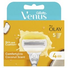 Nomaiņas galviņas Venus & Olay, 4 gab цена и информация | Косметика и средства для бритья | 220.lv