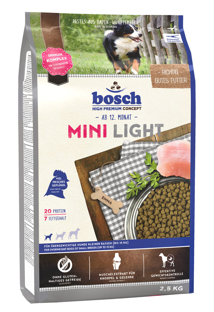 Mini Light (High Premium), 2,5 kg cena un informācija | Sausā barība suņiem | 220.lv