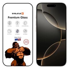 Evelatus Corning Gorilla Ultra 10X Super Izturīgs 3D aizsargstils priekš Apple iPhone 16 Pro cena un informācija | Ekrāna aizsargstikli | 220.lv