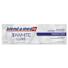 Зубная паста Blend A Med 3DW Luxe Perfection, 75мл цена и информация | Зубные щетки, пасты | 220.lv