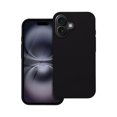 Forcell Silicone для iPhone 16 — Черный цена и информация | Чехлы для телефонов | 220.lv