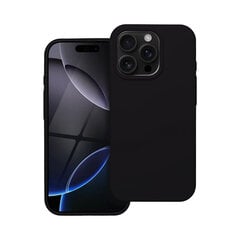 Forcell Silicone для iPhone 16 Pro — Черный цена и информация | Чехлы для телефонов | 220.lv