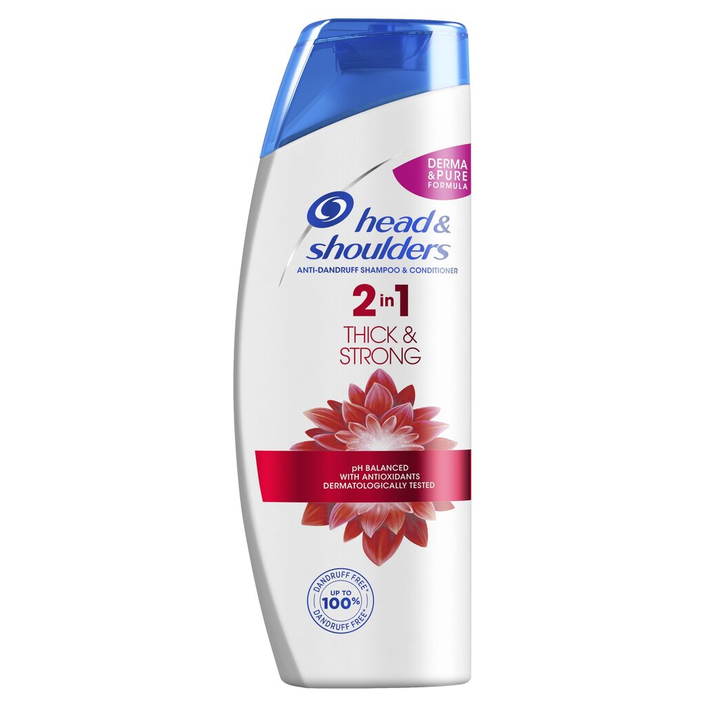 Šampūns Head&Shoulders Thick&Strong 2in1, 360 ml цена и информация | Šampūni | 220.lv