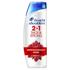 Šampūns Head&Shoulders Thick&Strong 2in1, 360 ml cena un informācija | Šampūni | 220.lv