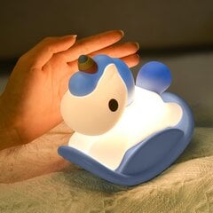 Silikona naktslampiņa bērniem, 7 krāsu Chick LED naktslampiņa, USB uzlāde un 3 pakāpju laika noteikšanas funkcija Kawaii Night Light Baby ar skārienslēdzi un tālvadības pulti silikona nakts gaisma цена и информация | Детские светильники | 220.lv