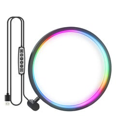 6 collu viedā LED nakts gaisma RGB darbvirsmas atmosfēras galda lampa Bluetooth APP vadība, kas piemērota spēļu istabas guļamistabas gultas dekorēšanai (6 collu RGB Symphony (Bluetooth APP + tālvadības pults)) cena un informācija | Lampas bērnu istabai | 220.lv