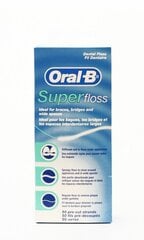 Zobu diegs Oral-B Super Floss 50 m цена и информация | Зубные щетки, пасты | 220.lv