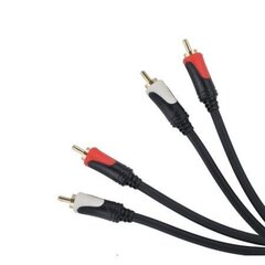 2RCA / 2RCA 1.8 m P 2RCA2RCA1M8P цена и информация | Кабели и провода | 220.lv