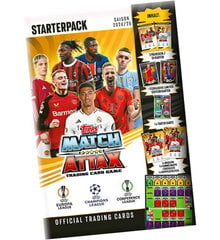 2024/25 TOPPS MATCH ATTAX Champions League starter pack cena un informācija | Kolekcionējamas kartiņas | 220.lv