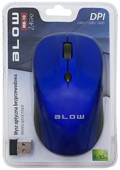 Blow MB-10, zils cena un informācija | Peles | 220.lv