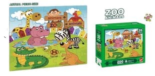 Jumbo Floor Puzzle Zoo Animal, 35 дет. цена и информация | Пазлы | 220.lv