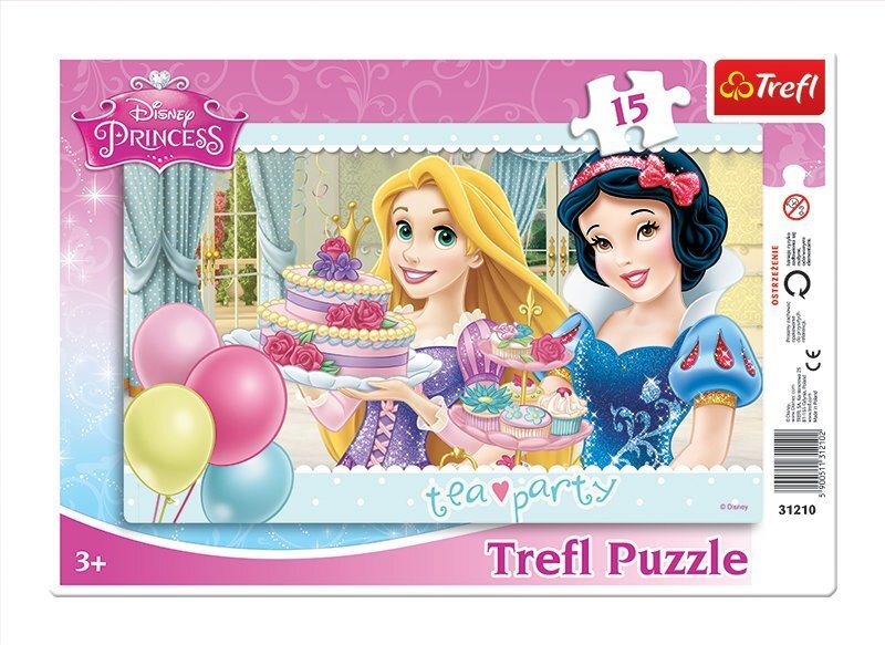 Puzle "Princeses" Trefl, 15 gab. цена и информация | Puzles, 3D puzles | 220.lv