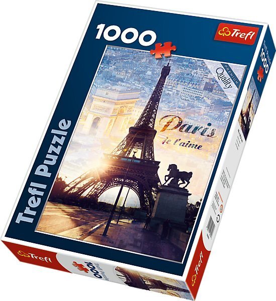 Puzle “"Parīze” Trefl, 1000 det. цена и информация | Puzles, 3D puzles | 220.lv