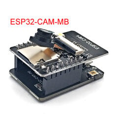 ESP32-CAM-MB MICRO USB ESP32 seriālā uz WiFi ESP32 CAM izstrādes plate CH340 CH340G 5V Bluetooth+OV2640 kamera cena un informācija | Gaming aksesuāri | 220.lv