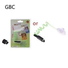 Worm Screen Light LED apgaismojuma nakts lampa ar iepakojumu GBA Gameboy Advance/Game Boy Color GBC konsolei цена и информация | Аксессуары для компьютерных игр | 220.lv