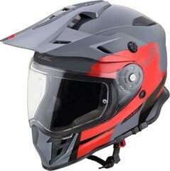 Motocikla ķivere W-TEC V331 PR Graphic — haki-pelēka XS (53-54) cena un informācija | Moto ķiveres | 220.lv