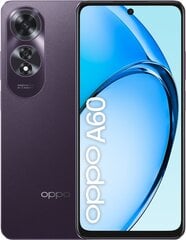 Oppo A60 8|256GB DS 4G Pusnakts violeta cena un informācija | Mobilie telefoni | 220.lv