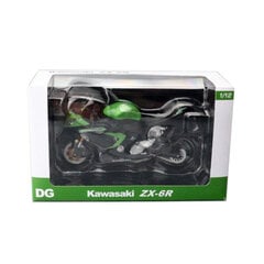 1/12 Kawasaki Ninja Z800 sacīkšu krosa motocikla modeļa simulācijas sakausējuma rotaļlieta ielas motocikla modeļu kolekcija bērniem, dāvana цена и информация | Коллекционные модели автомобилей | 220.lv