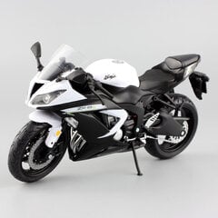 1/12 Kawasaki Ninja Z800 Alloy Racing krosa motocikla modeļa simulācija metāla rotaļlieta ielas motocikla modelis, dāvana bērniem цена и информация | Коллекционные модели автомобилей | 220.lv