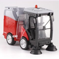 Jauns sakausējuma slaucīšanas mašīnas modelis Diecast Ceļu tīrīšana Atkritumu tvertnes Klasifikācija Sanitārie Transportlīdzekļi Automašīnu modeļi Skaņas un gaismas Dāvanas Bērniem цена и информация | Коллекционные модели автомобилей | 220.lv