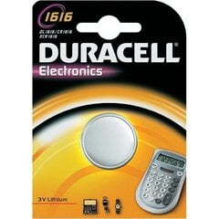 Duracell CR1616 Long Lasting Power 3V Lithium (DL2016 / BR2016) цена и информация | Аккумулятор | 220.lv