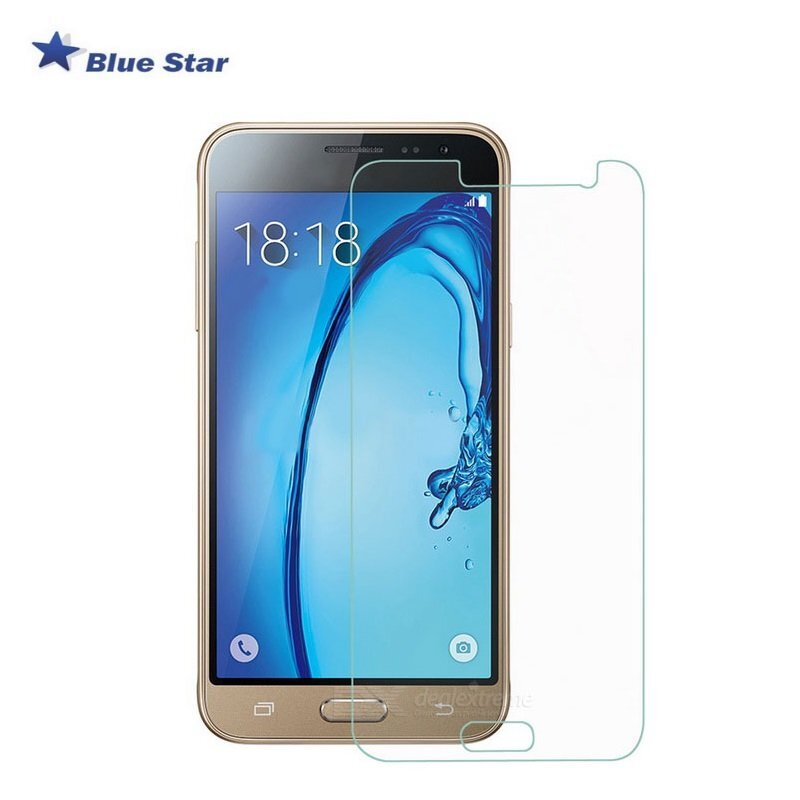 BS Tempered Glass 9H Extra Shock Aizsargplēve-stikls Samsung Galaxy J3 (EU Blister) cena un informācija | Ekrāna aizsargstikli | 220.lv