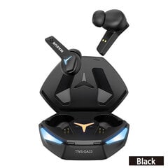 RUSAM GA33 Gamer Austiņas Zema latentuma Bluetooth austiņas TWS Bezvadu Bass Touch Control Austiņas HD trokšņu slāpēšanas austiņas цена и информация | Наушники | 220.lv