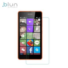 Blun Extreeme Shock 0.33mm / 2.5D Aizsargplēve-stiklss Microsoft 540 Lumia (EU Blister) cena un informācija | Ekrāna aizsargstikli | 220.lv