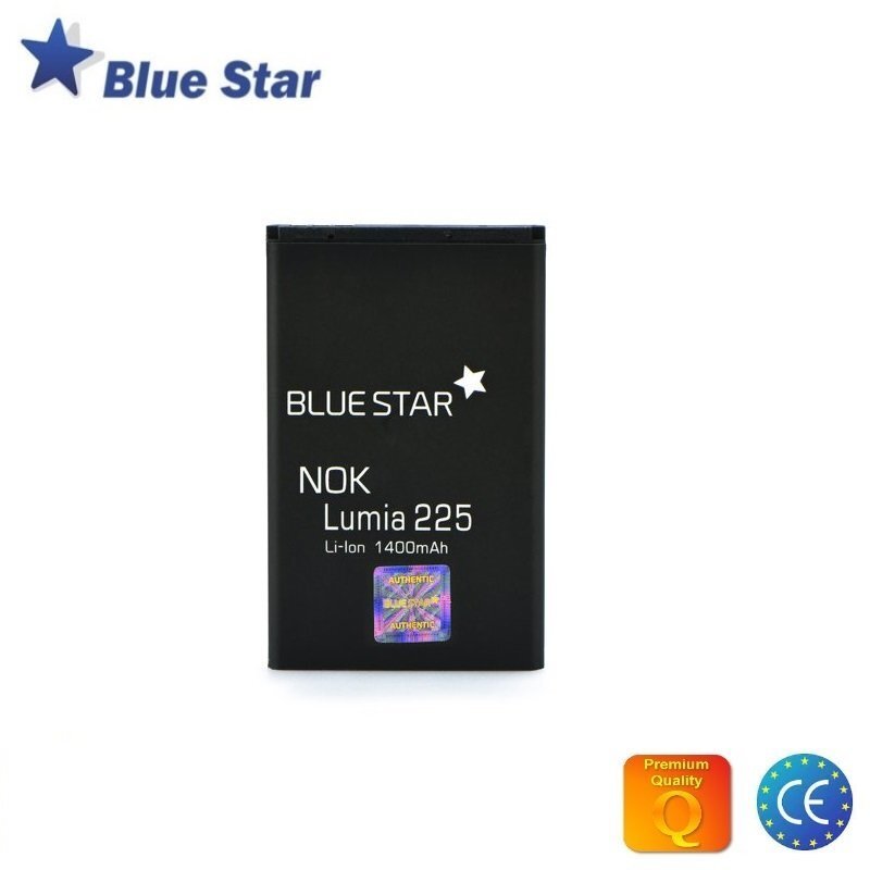 BlueStar Akumulators Nokia Asha 225 1400 mAh Li-Ion Analogs BL-4UL цена и информация | Akumulatori mobilajiem telefoniem | 220.lv