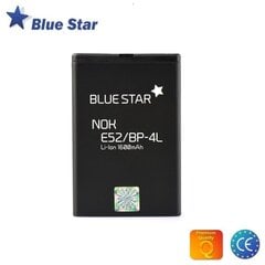 BlueStar Akumulators Nokia E52 E55 E6 N97 Li-Ion 1600 mAh Analogs BP-4L cena un informācija | Akumulatori mobilajiem telefoniem | 220.lv